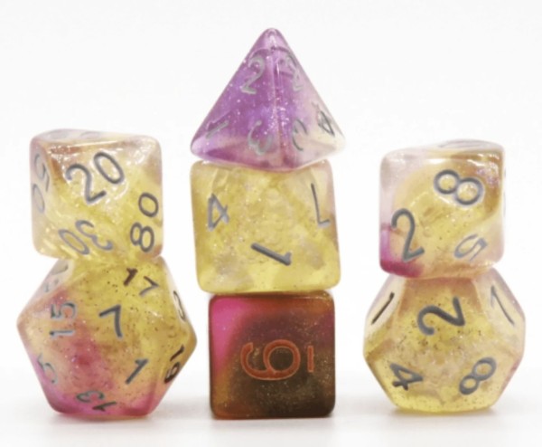 Dream Nebula RPG Dice Set