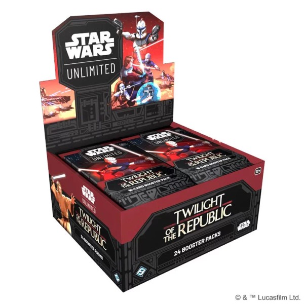 Star Wars Unlimited – Twilight of the Republic Booster-Display - englisch