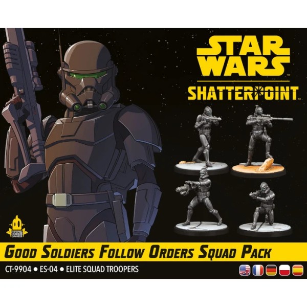 Star Wars: Shatterpoint – Good Soldiers Follow Orders Squad Pack („Gute Soldaten folgen Befehlen“)