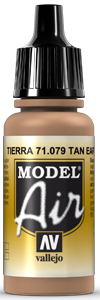 079 Flat Tan, 17 ml