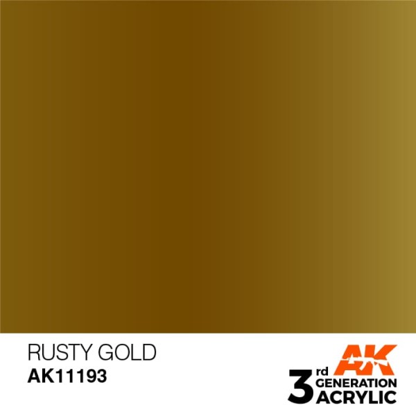 Rusty Gold - Metallic