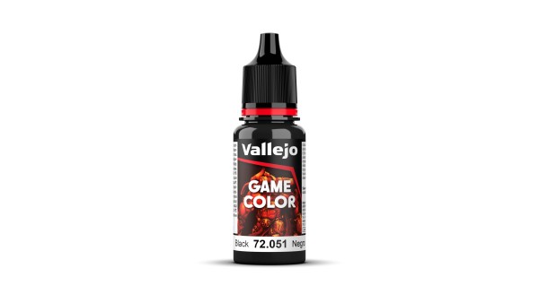 Black 18 ml - Game Color