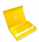 Feldherr Magnetbox half-size 40 mm gelb leer