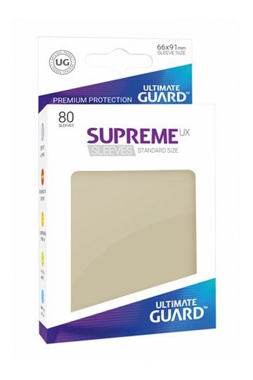 Ultimate Guard Supreme UX Sleeves Standardgröße Sand (80)