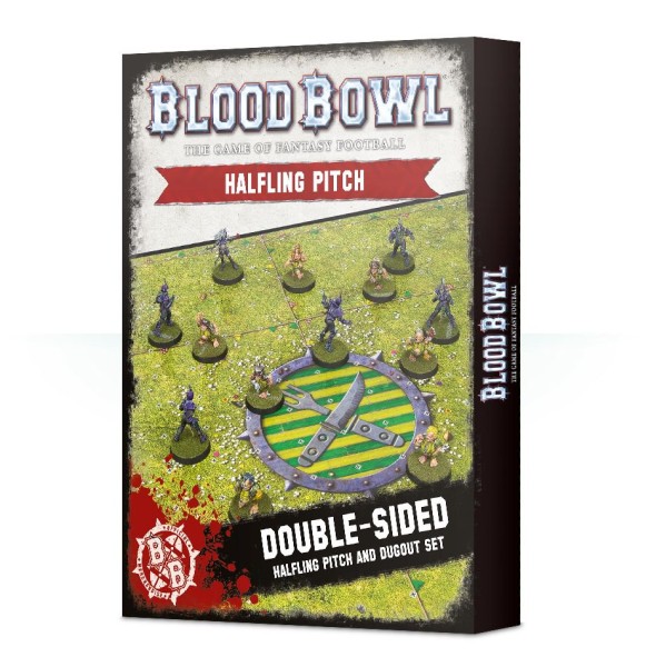 Blood Bowl: Halfling Pitch & Dugouts