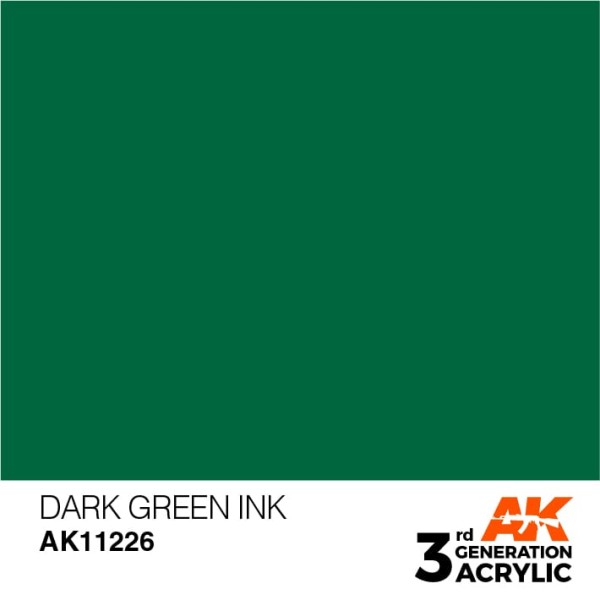 Dark Green - Ink