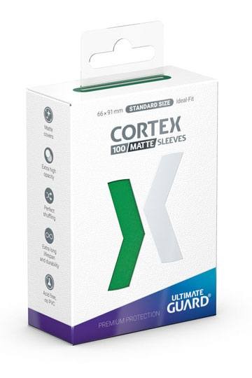 Ultimate Guard Cortex Sleeves Standardgröße Matt-Grün (100)