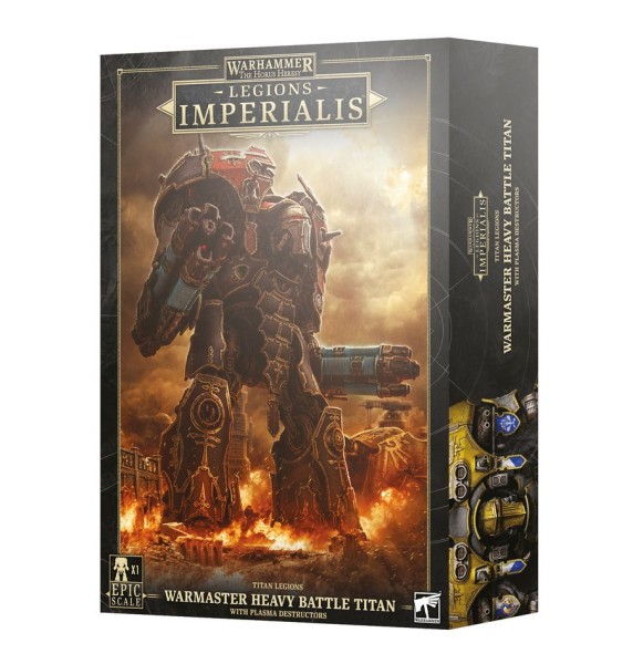 Legions Imperialis: Warmaster Heavy Battle Titan mit Plasma Destructors