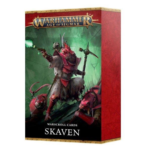 Warscroll Cards: Skaven (Englisch)