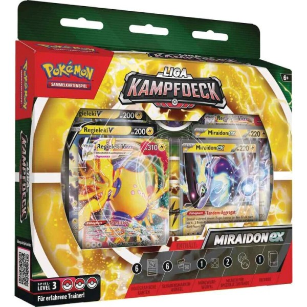 Pokémon Liga Kampfdeck Regieleki MiraidonEx