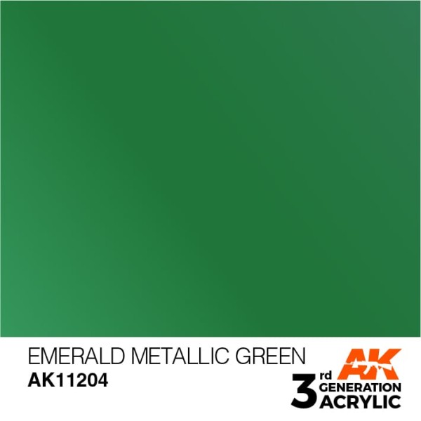 Emerald Metallic Green - Metallic