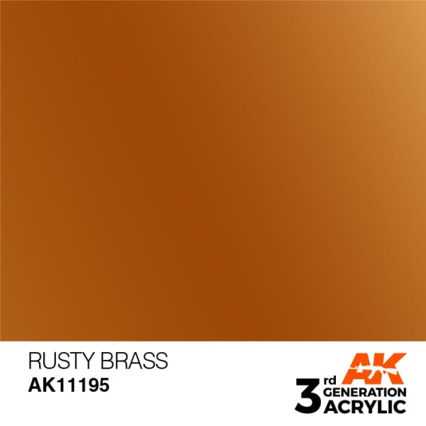 Rusty Brass - Metallic