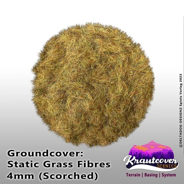 Static Grass Scorched 4mm (140ml)