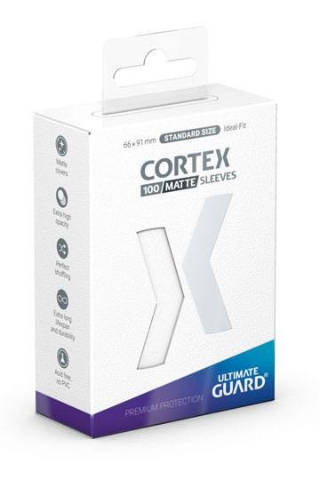 Ultimate Guard Cortex Sleeves Standardgröße Matt-Weiß (100)