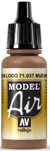 037 Mud Brown, 17 ml