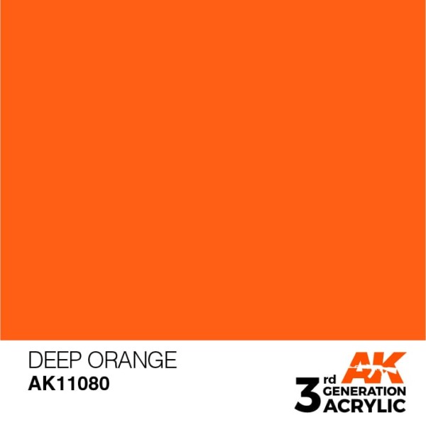 Deep Orange - Intense