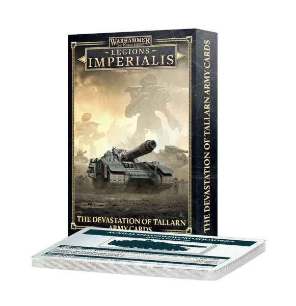 Legions Imperialis: The Devastation of Tallarn Army Cards (Englisch)