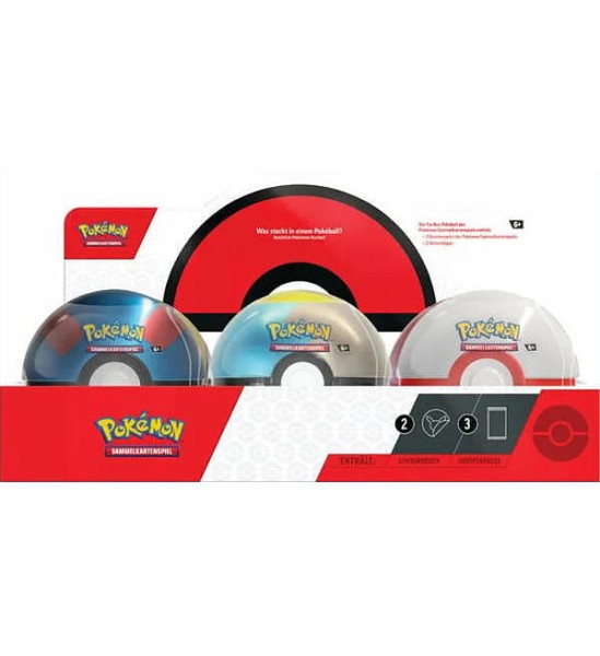 Pokémon Pokeball Tin Herbst 2024 - 1 zufällige Tin - Deutsch