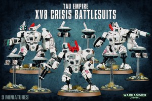 XV8 Crisis Battlesuit Team