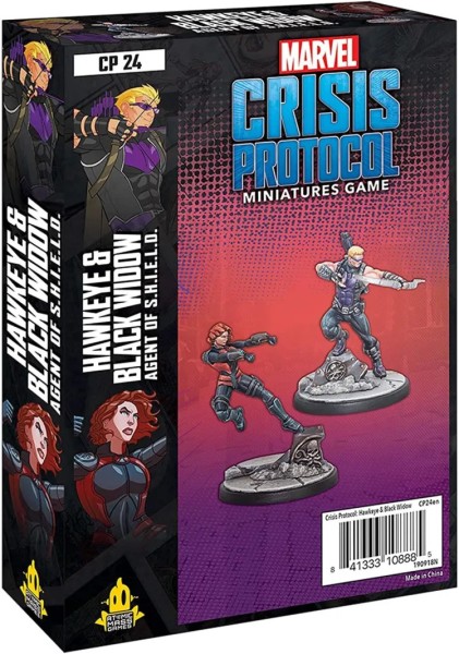 Marvel Crisis Protocol: Hawkeye and Black Widow (Englisch)