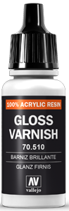 058 Vallejo Glanzlack (Glossy Varnish), 17 ml (510/VA193)
