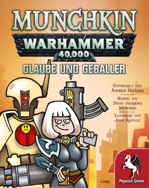 Munchkin Warhammer 40.000: Glaube und Geballer [Erweiterung]