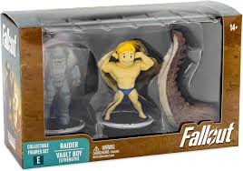 Fallout Collectible Figures Set Raider & Vault Boy (Strong)