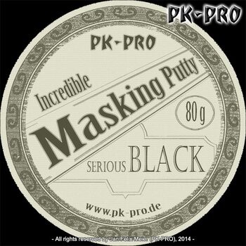 Incredible Masking Putty Serious Black (80g)