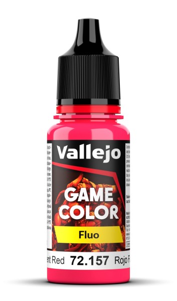 Fluorescent Red 18 ml - Game Fluo